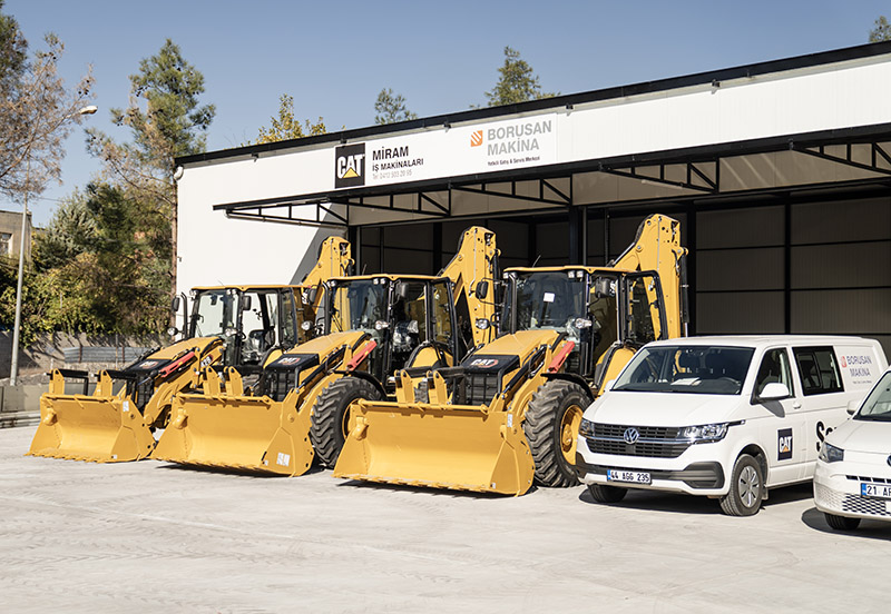 Miram Motorlu Araçlar Borusan Cat Yetkili Satıcı ve Servisi